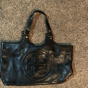 💯 Authentic Leather Tory Burch Tote